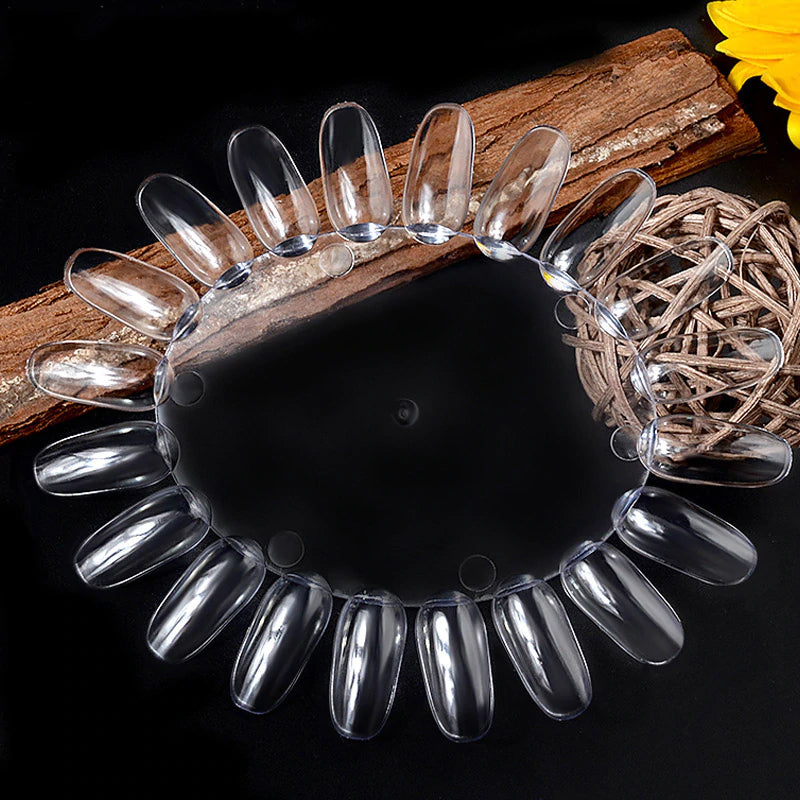 Nail Polish & Art Display Wheels, Clear, 180 Tips