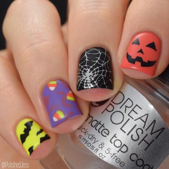 Nail Art Stamping Plates Set | Halloween Collection