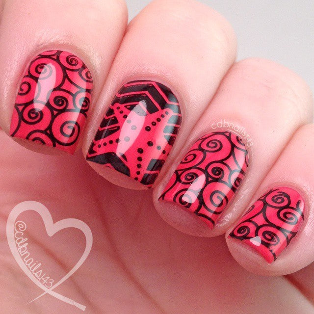 Nail Art Stamping Plate - Absolutely Nautical