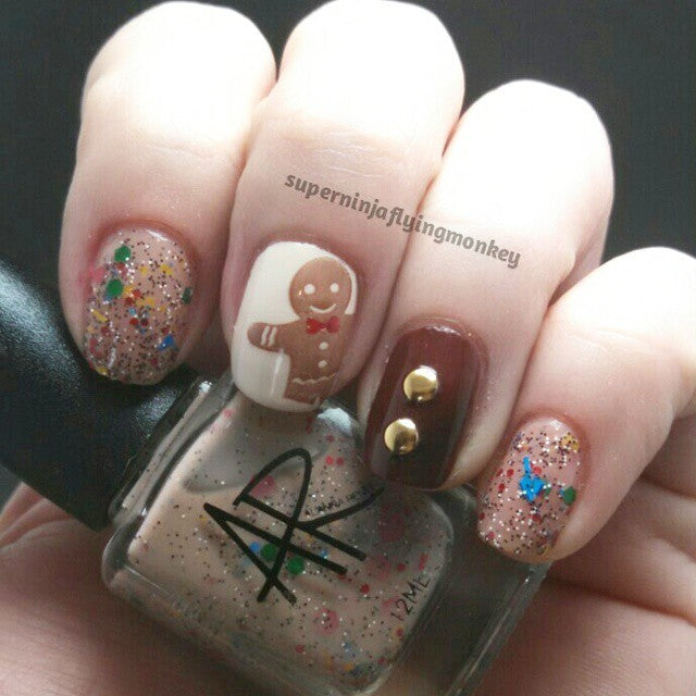 Nail Art Stamping Plate - Have a Merry X&