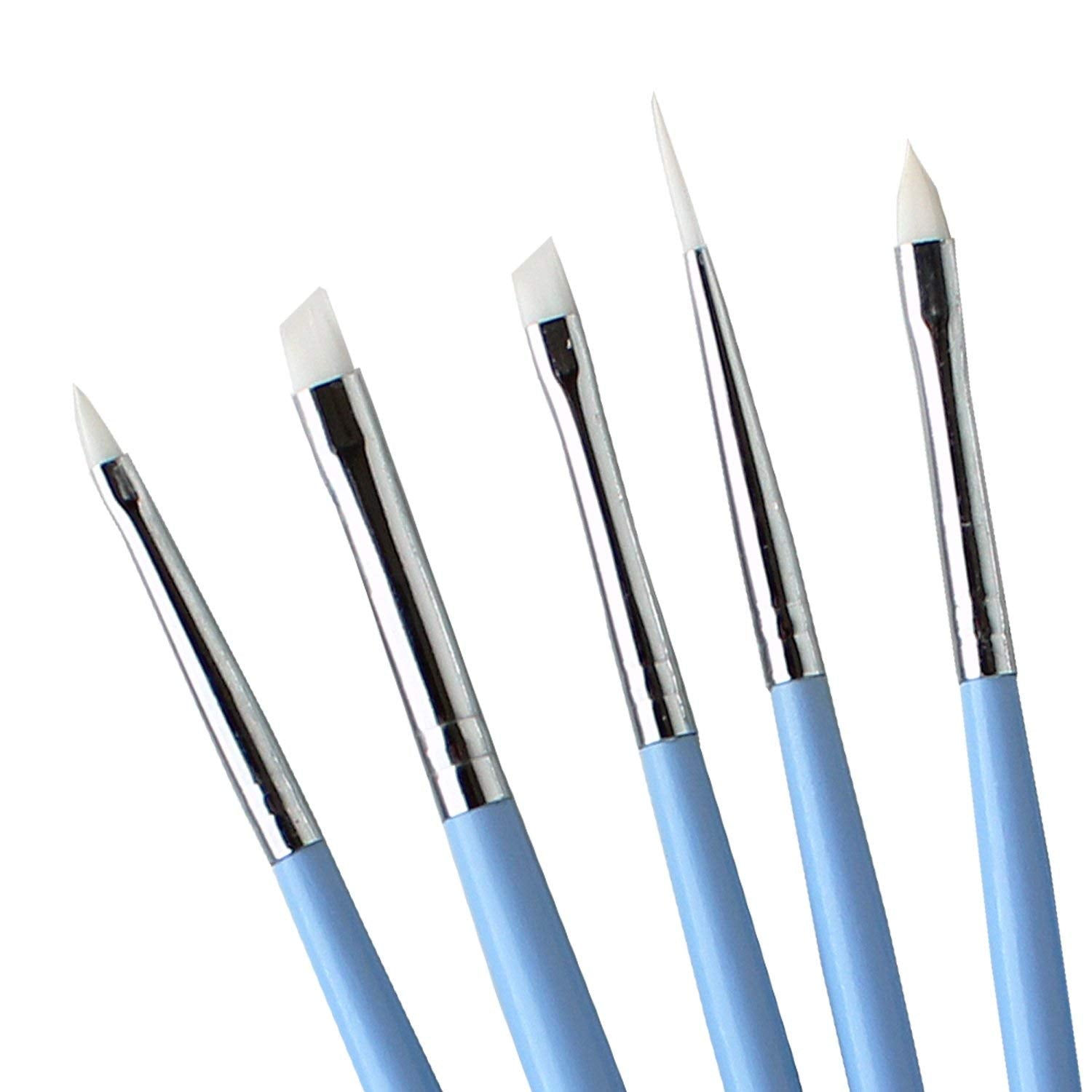 3 Pcs Nail Art Striping Brushes Set