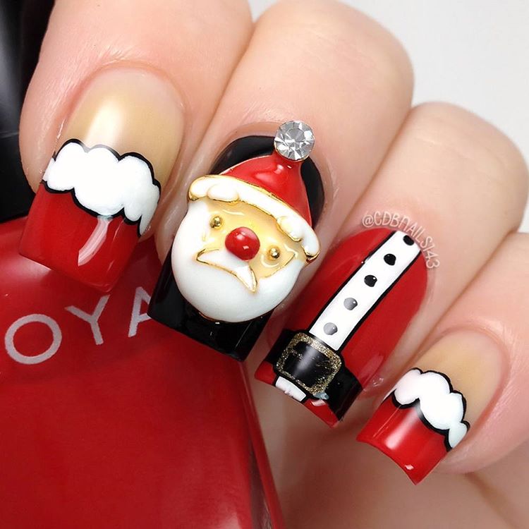 Nail Art Stamping Plate - The North Pole