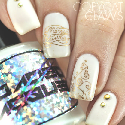 Nail Art Stamping Plates Set | Christmas Collection I