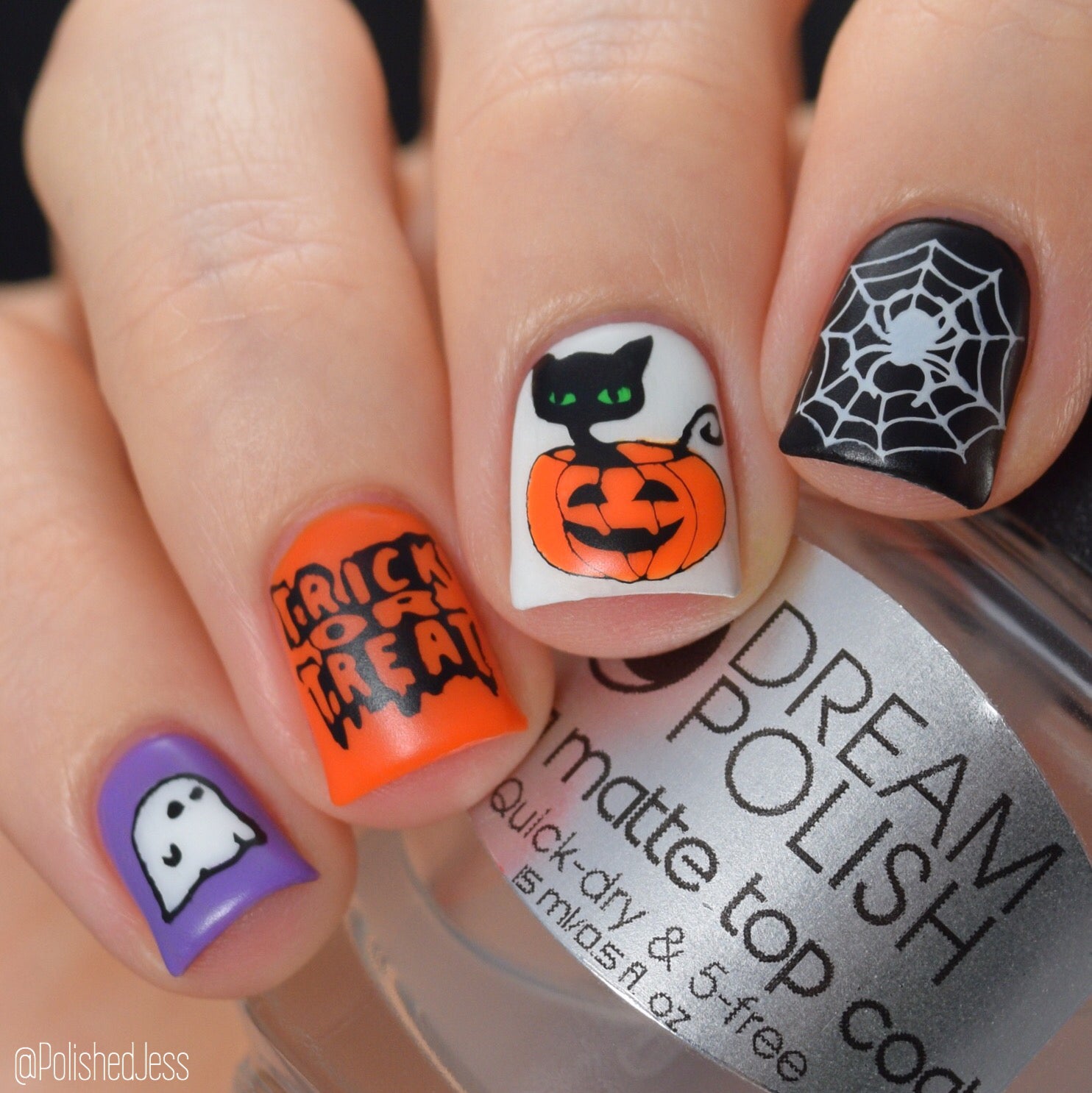 Nail Art Stamping Plate - Hallo-scream