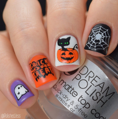 Nail Art Stamping Plate - Hallo-scream
