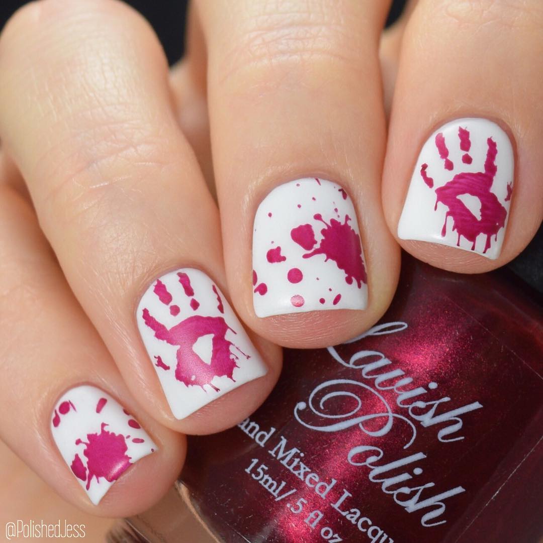 Nail Art Stamping Plate - Hallo-scream