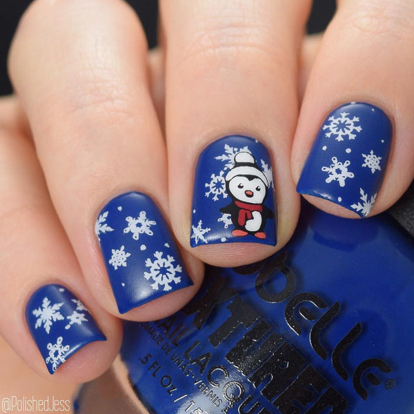 Nail Art Stamping Plate - The North Pole