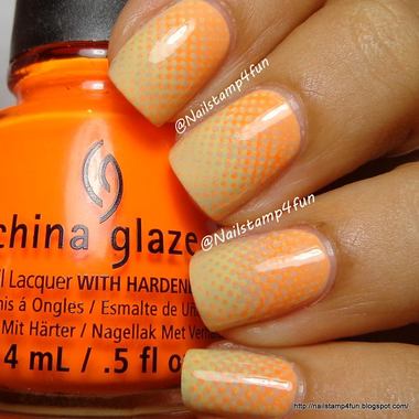 Nail Art Stamping Plate - Soccer Mania